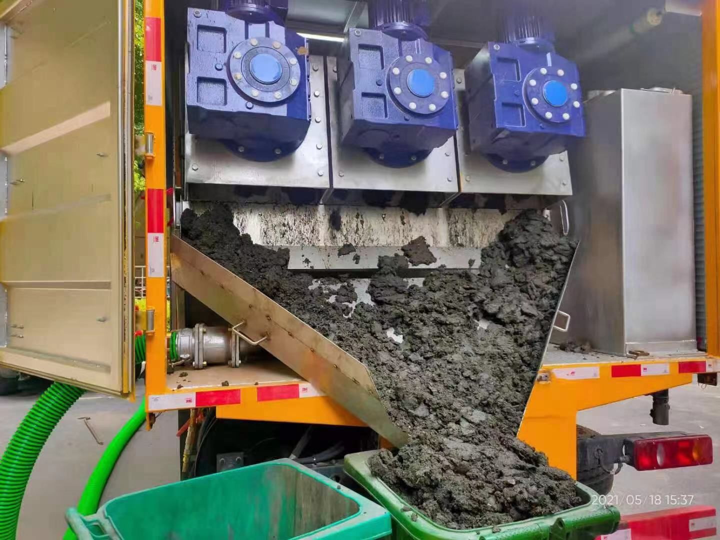 沁源化粪池清掏城市维护站-泥浆净化干湿分离处理